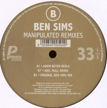 Load image into Gallery viewer, Ben Sims : Manipulated Remixes (2x12")