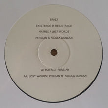 Load image into Gallery viewer, Persian & Nicola Duncan : Matrix / Lost Words (12")