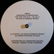 Load image into Gallery viewer, DJ Dlux* & Persian Prince : Lost Dats 91 - 95 Vol 6 (12")