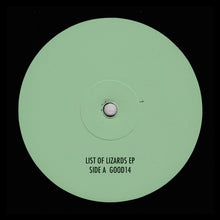 Load image into Gallery viewer, Vesu's : List Of Lizards (12", EP)