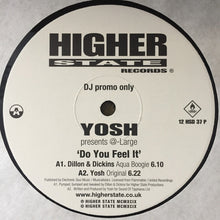 Load image into Gallery viewer, Yosh Presents @Large* : Do You Feel It (12")