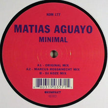 Load image into Gallery viewer, Matias Aguayo : Minimal (12")
