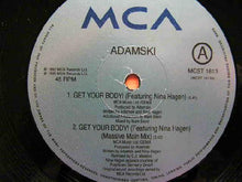 Load image into Gallery viewer, Adamski featuring Nina Hagen : Get Your Body ! (12")