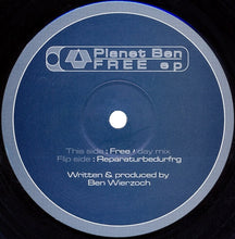 Load image into Gallery viewer, Planet Ben* : Free EP (12", EP)