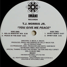 Load image into Gallery viewer, T.J. Morris Jr. : You Give Me Peace (12")