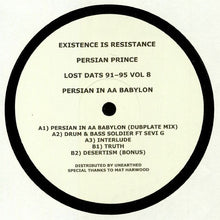 Load image into Gallery viewer, Persian Prince : Lost Dats 91-95 Vol 8 Persian In AA Babylon (12", EP)