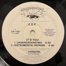 Load image into Gallery viewer, E.S.P. : It's You (12", RE)