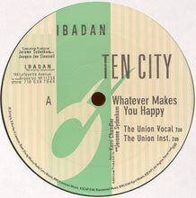 Load image into Gallery viewer, Ten City : Whatever Makes You Happy (The Kerri Chandler Remixes) (12")