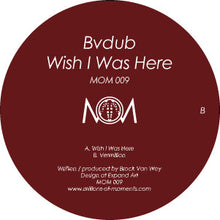 Load image into Gallery viewer, Bvdub : Wish I Was Here (12")