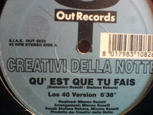 Load image into Gallery viewer, Creativi Della Notte : Qu'est Que Tu Fais (12")