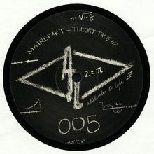 Load image into Gallery viewer, Matrefakt : Theory Tale EP (12", EP)