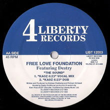 Load image into Gallery viewer, Free Love Foundation Featuring Destry : The Sound (12")