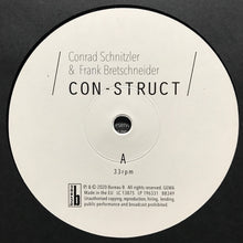 Load image into Gallery viewer, Conrad Schnitzler & Frank Bretschneider : Con-Struct (LP)