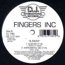Load image into Gallery viewer, Fingers Inc* : A Path (12", RE)