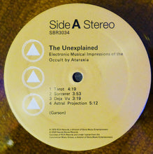 Load image into Gallery viewer, Ataraxia (2) : The Unexplained (Electronic Musical Impressions Of The Occult) (LP, Ltd, RE, RM, Ora)