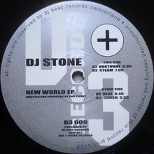 Load image into Gallery viewer, DJ Stone (3) : New World EP (12", EP)
