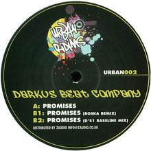 Load image into Gallery viewer, Darkus Beat Company : Promises (12")