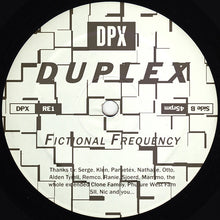 Load image into Gallery viewer, Duplex : Fictional Frequency (12", RE)
