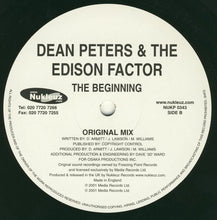 Load image into Gallery viewer, Dean Peters & The Edison Factor : The Beginning (12")