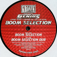 Load image into Gallery viewer, Genius Cru Feat. MC Fizzy & MC Keflon : Boom Selection (12", Ltd, Promo)