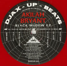 Load image into Gallery viewer, Akilah Bryant : Black Widow E.P. (12", EP, Red)