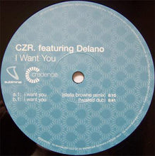 Load image into Gallery viewer, CZR Featuring Delano (2) : I Want You (12", Promo)