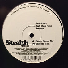 Load image into Gallery viewer, Pure Orange Feat. Shane Nolan : Feel Alive (12")