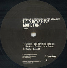 Load image into Gallery viewer, Gunjack, Blackmass Plastics & Bracket (2) : Ugly Boys Have More Fun (12")