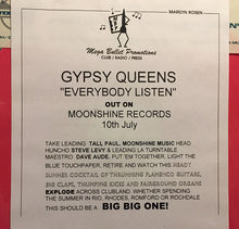 Load image into Gallery viewer, Gypsy Queens : Everybody Listen (12", Single, Promo)