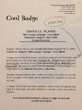 Load image into Gallery viewer, South St. Player* : Who Keeps Changing Your Mind (12", Promo)