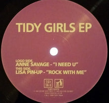 Load image into Gallery viewer, Anne Savage / Lisa Pin-Up : Tidy Girls EP (12", EP, Pur)
