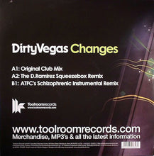 Load image into Gallery viewer, Dirty Vegas : Changes (12")
