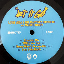 Load image into Gallery viewer, Louie Vega & The Martinez Brothers With Marc E. Bassy : Let It Go (12")