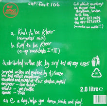 Load image into Gallery viewer, DJ Freeze : Kool To Be Kleer (12")