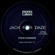Load image into Gallery viewer, Steve Summers (3) : Shake The House (12")