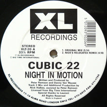 Load image into Gallery viewer, Cubic 22 : Night In Motion (12")