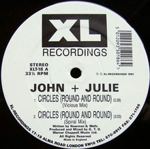 Load image into Gallery viewer, John + Julie Featuring Auriole : Circles (Round And Round) (12")