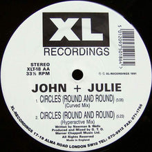Load image into Gallery viewer, John + Julie Featuring Auriole : Circles (Round And Round) (12")