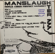 Load image into Gallery viewer, Manslaughter 777 : World Vision Perfect Harmony (LP, Album, Ltd, Pea)
