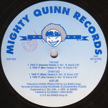 Load image into Gallery viewer, Alex Lee : Take It! (12")