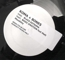 Load image into Gallery viewer, Koma + Bones* : Black Satsuma (12", Promo, W/Lbl)