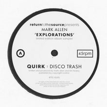 Load image into Gallery viewer, Quirk / Electric Tease : Explorations (12", Ltd, Smplr)
