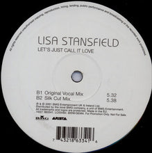 Load image into Gallery viewer, Lisa Stansfield : Let's Just Call It Love (12", Promo)