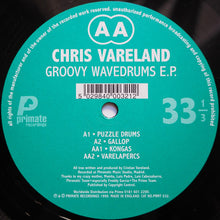 Load image into Gallery viewer, Chris Vareland : Groovy Wavedrums EP (12", EP)