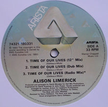 Load image into Gallery viewer, Alison Limerick : Time Of Our Lives (12")