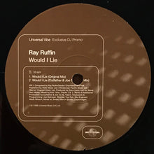 Load image into Gallery viewer, Ray Ruffin : Would I Lie (12", Promo)
