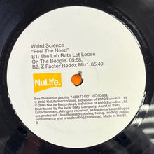 Load image into Gallery viewer, Weird Science : Feel The Need (12")