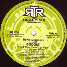 Load image into Gallery viewer, Boris Dlugosch Presents Booom! : Hold Your Head Up High (12")