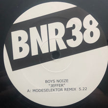 Load image into Gallery viewer, Boys Noize : Jeffer Remixes (12")