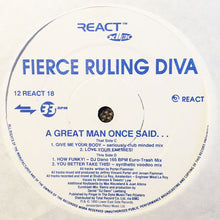 Load image into Gallery viewer, Fierce Ruling Diva : A Great Man Once Said... EP (2x12", EP)